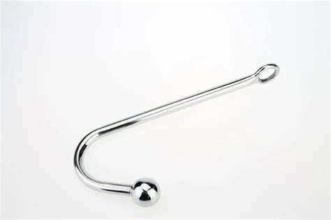 Rope Bondage Gear Metal Stainless Steel Anal Hook With Ball For Men Sex Free Hot Nude Porn Pic