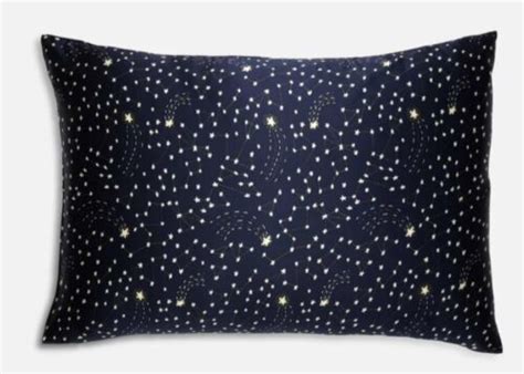 New Brooklinen Mulberry Silk Pillowcase Standard Size Celestial X Stars Ebay