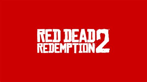Red Dead Redemption 2 Logo 8k 5314