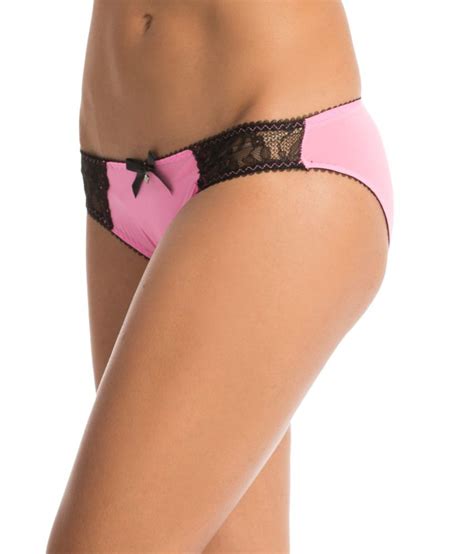 buy prettysecrets pink lace panties online at best prices in india