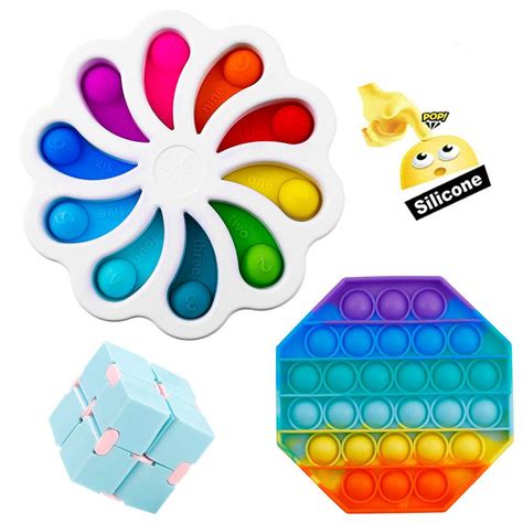 Buy Sawasoco Fidget Toy Set Fidget Packs Cheap Bubble Fidget Toys For
