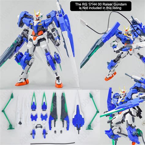 New 1144 Rg Oo 00 Raiser Gundam Detail Up Conversion Weapon Model Kit