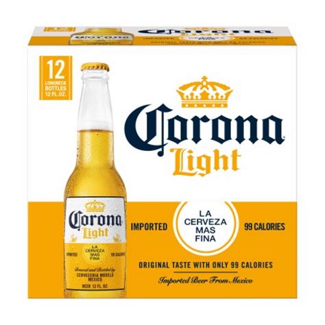 Corona Light Mexican Lager Light Beer 12 Bottles 12 Fl Oz Foods Co