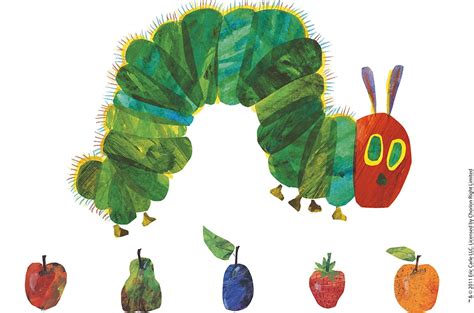 In der international gefeierten die kleine raupe nimmersatt, isst eine winzige raupe und isst. Erzieherauge: Kinder - Bilderbuch "Die kleine Raupe ...