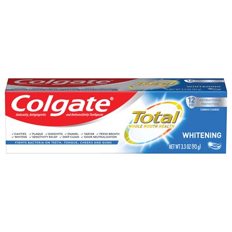Highmark Wholecare OTC Store. Colgate total whitening toothpaste 3.3 oz.