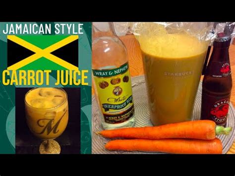 Jamaican Style Carrot Juice Youtube