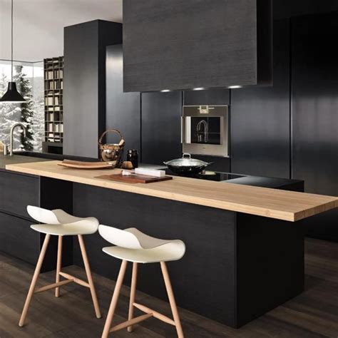 How To Decorate With Stylish Black Kitchen Cabinets
