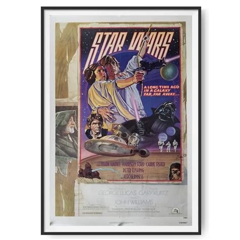 Star Wars 1977 Original Style D Us One Sheet Poster Cinema Poster