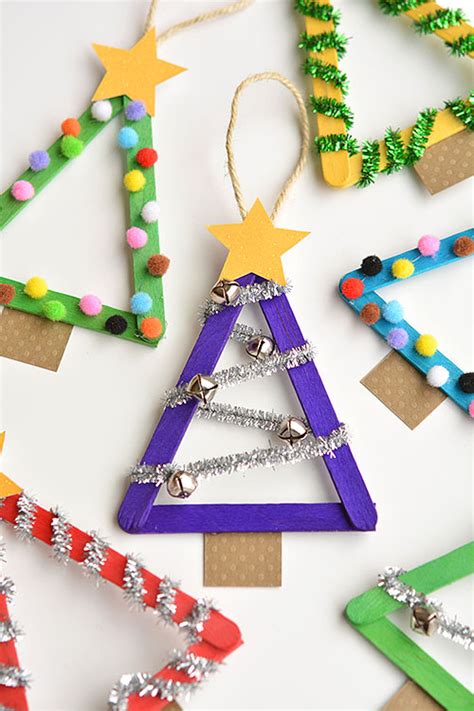 12 Easy Christmas Crafts For Kids To Make Ideas For Christmas