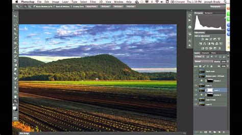 Landscape Editing And Enhancements With Photoshop Cs6 Youtube