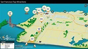 San Francisco Tourist Map - Must visit Tourist Attractions