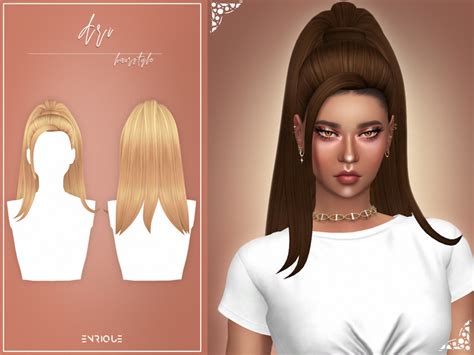 The Sims Resource Enriques4 Ari Hairstyle