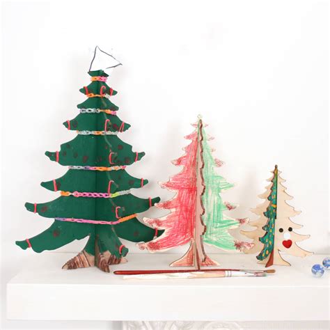 Craft Diy Christmas Tree Table Decorations By Bombus