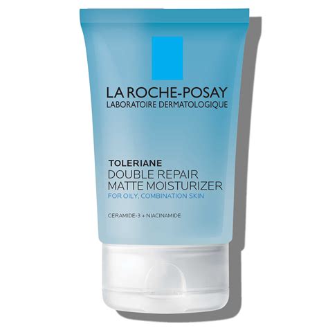 Toleriane Double Repair Matte Face Moisturizer For Oily Skin La Roche