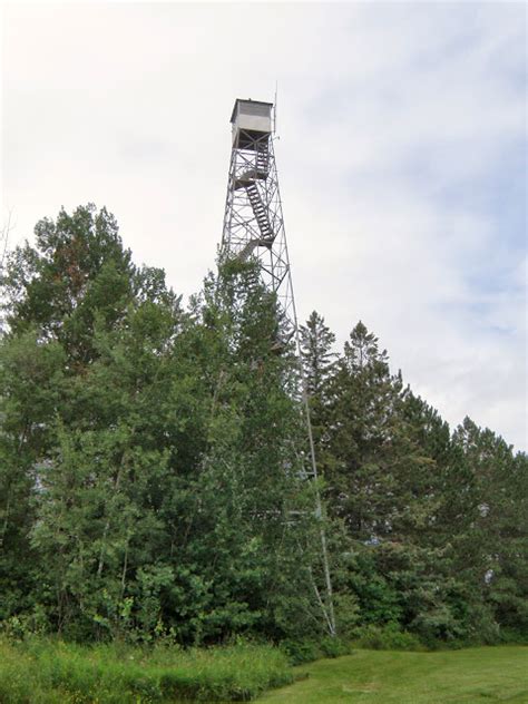 Minnesotas Historical Fire Lookout Towers Floodwood Lookout Tower