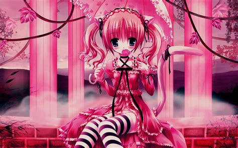 Top More Than 81 Anime Wallpaper Pink Super Hot In Cdgdbentre