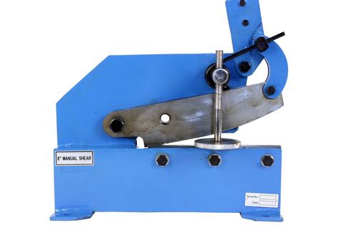 Erie Tools 8 Benchtop Plate Shear For Sheet Metal Rebar Round Stock
