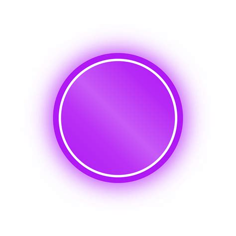 Neon Purple Circle Banner Neon Circle 10974595 Png