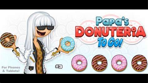 Playing Papas Donuteria To Go Day 3 Youtube