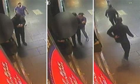 Watch The Terrifying Moment A Man Returns To The Club He Was Thrown Out Of And Stabs A Bouncer