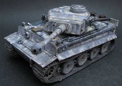 Tiger In Winter Model Tanks Military Modelling Military Diorama