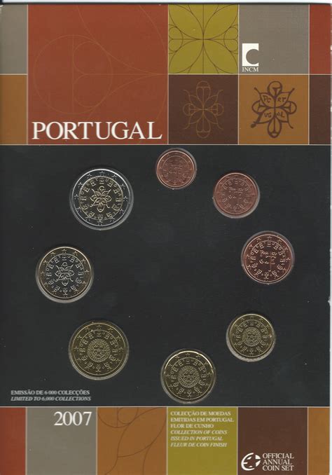 Portugal Euro Coinsets 2007 Value Mintage And Images At Euro Coinstv