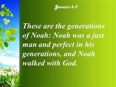 Genesis 6 9 He Walked Faithfully With God Powerpoint Church Sermon