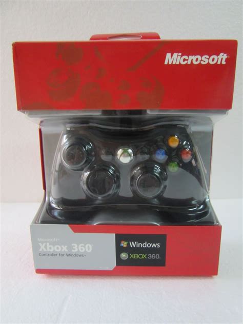 Microsoft X Box 360 Controller Wired Also For Pc Windows Usb Port