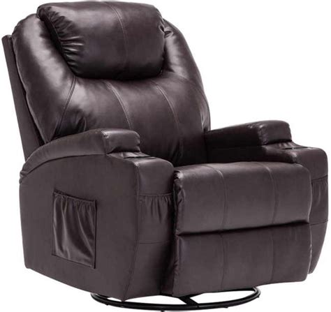 10 Best Real Leather Swivel Recliner Chairs Buying Guide 2023