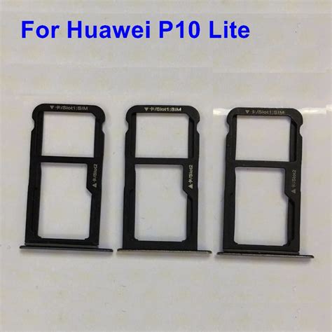 We are not responsible for any damage that may occur to your telephone. Sim tray for Huawei P10 Lite WAS-LX1 WAS-LX2