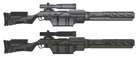 Futuristic Rifle By Big J0n On Deviantart