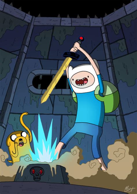 How Finn Found His Golden Sword Adventure Time Know Your Meme