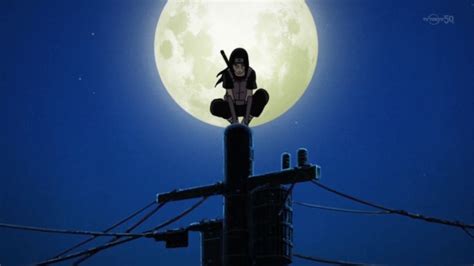 Itachi At Night Fullmoon Theme Song Wallpaper Engine Youtube