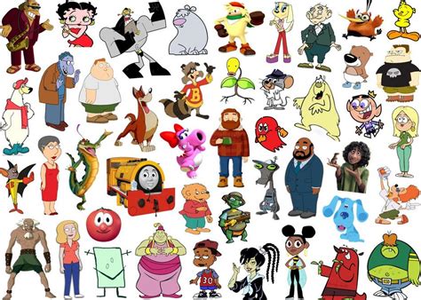 Click The B Cartoon Characters Iv Quiz By Ddd62291