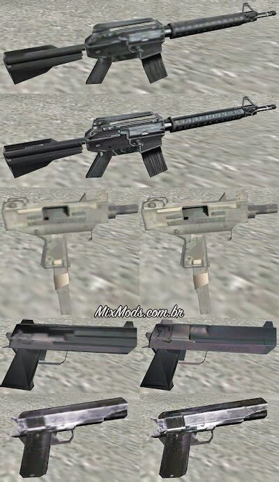 Vc A I Upscaled Weapon Textures Mixmods Mods Para Gta Sa E Outros My
