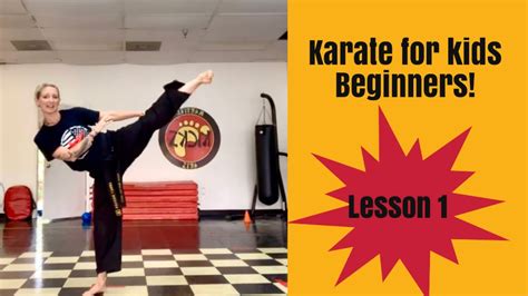 Karate For Kids Lesson 1learn Karate At Home For Beginnersbasic Cobra