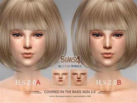 The Sims Resource Hs Nd Skintones 20 By S Club • Sims 4 Downloads