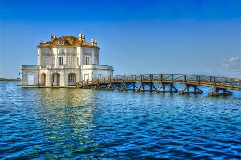 Wallpaper Sea Cityscape Italy Bay Water Building Reflection