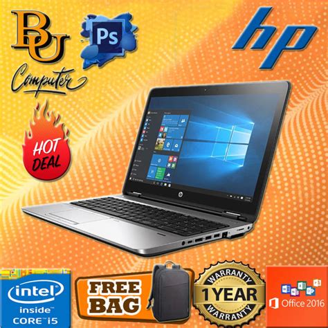 Hp Probook 650 G3 15 Inch Core I5 Gen 7 8gb Ddr4 Ram 256gb Ssd