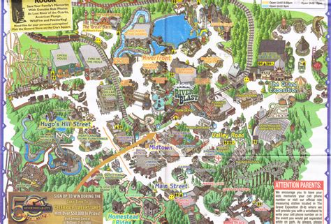 Find local businesses, view maps and get driving directions in google maps. Silver Dollar City - 2010 Park Map