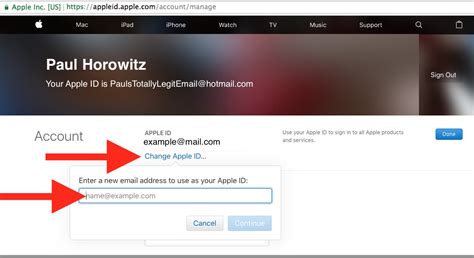 How To Change A Third Party Apple Id Email To Icloud Email