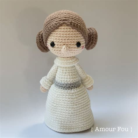 Princess Leia Star Wars Tribute Crochet Pattern By Amour Fou