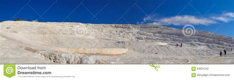 People Walking On Travertine Pools Editorial Photography Image Of