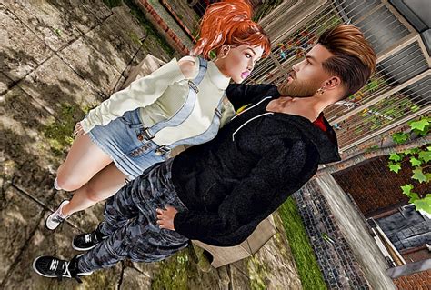 Second Life Marketplace Redhead Pose Couple 6