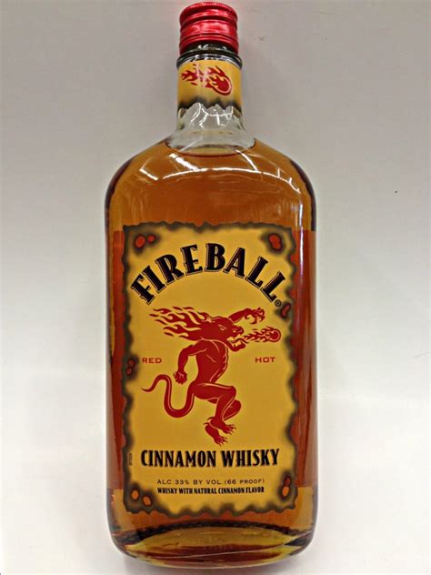 Whisky Fireball 750ml Licor Canela 100 Original Fireball R 129
