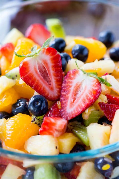 Summer Fruit Salad Easy Peasy Meals