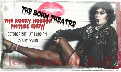 Rocky Horror Picture Show Bohm Theatre