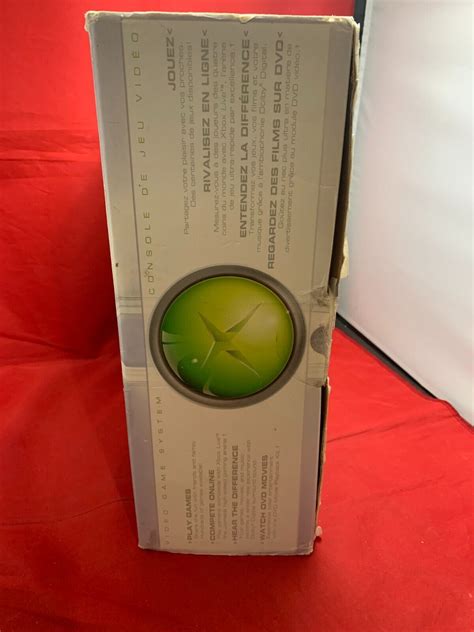Microsoft Xbox Crystal Limited Edition 8gb Translucent Console Cib