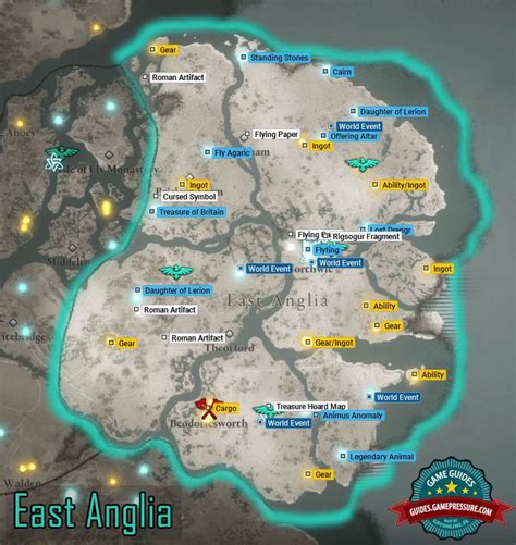 Assassins Creed Valhalla East Anglia Map Gamepressure Com