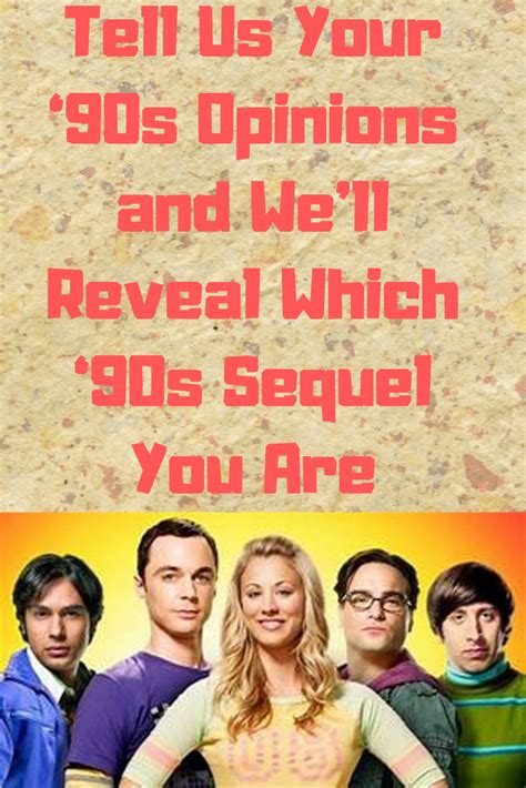 Tell Us Your ‘90s Opinions And Well Reveal Which ‘90s Sequel You Are